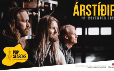 Ticketverlosung: Die “Pop Seasons” in Hamburg Ottensen – Musik, die die Seele berührt. Am 16. November mit der Band Árstíðir